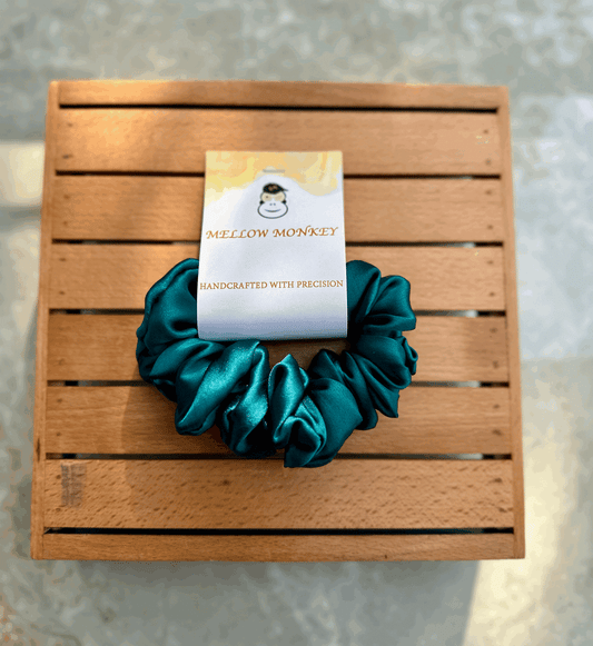 LOBELIA SATIN SCRUNCHIE