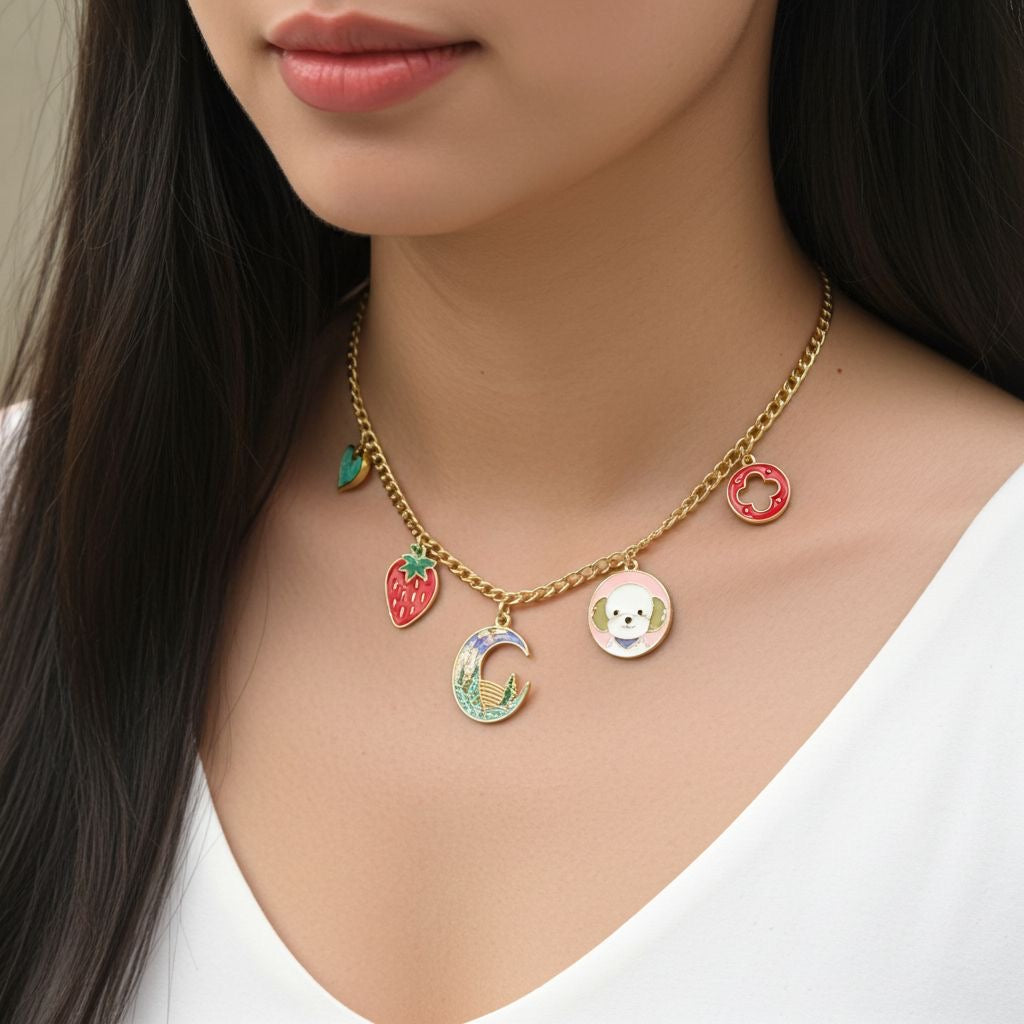 MOUNTAIN CHARM NECKLACE