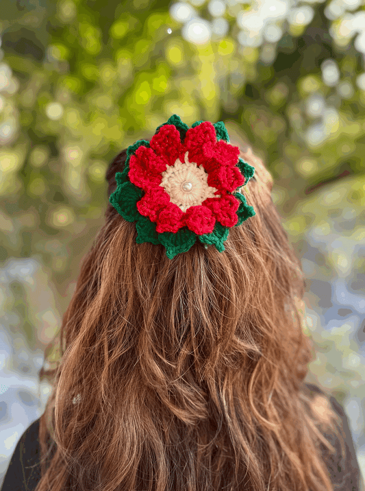 BEGONIA CROCHET BOW