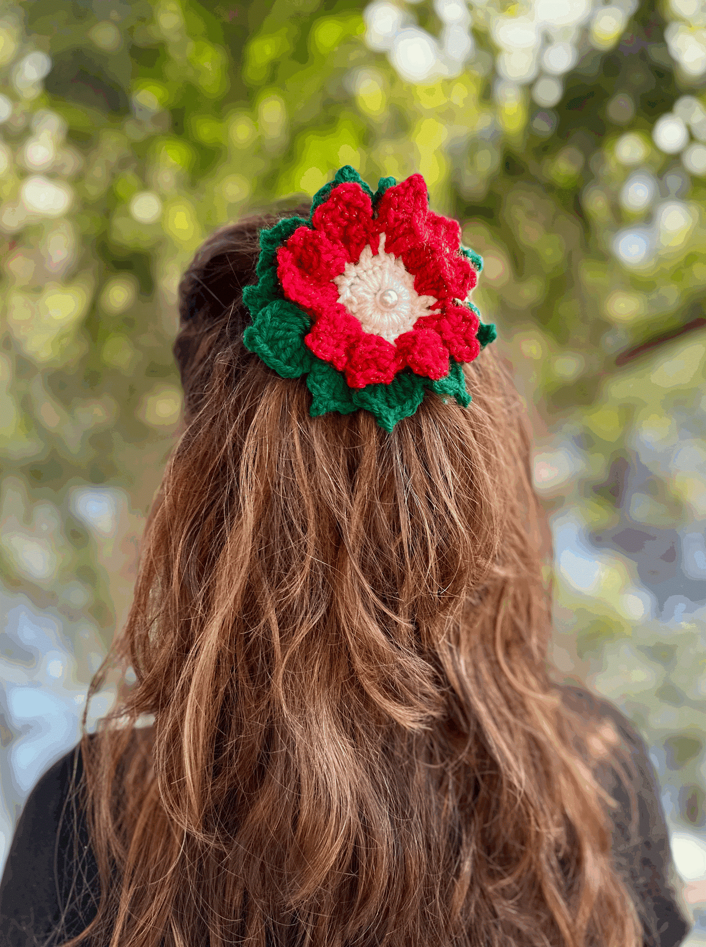 BEGONIA CROCHET BOW