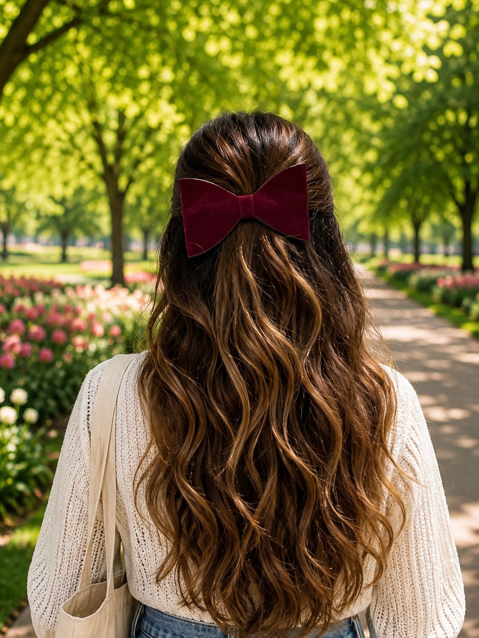 BORDEAUX BELLA CLASSIC BOW