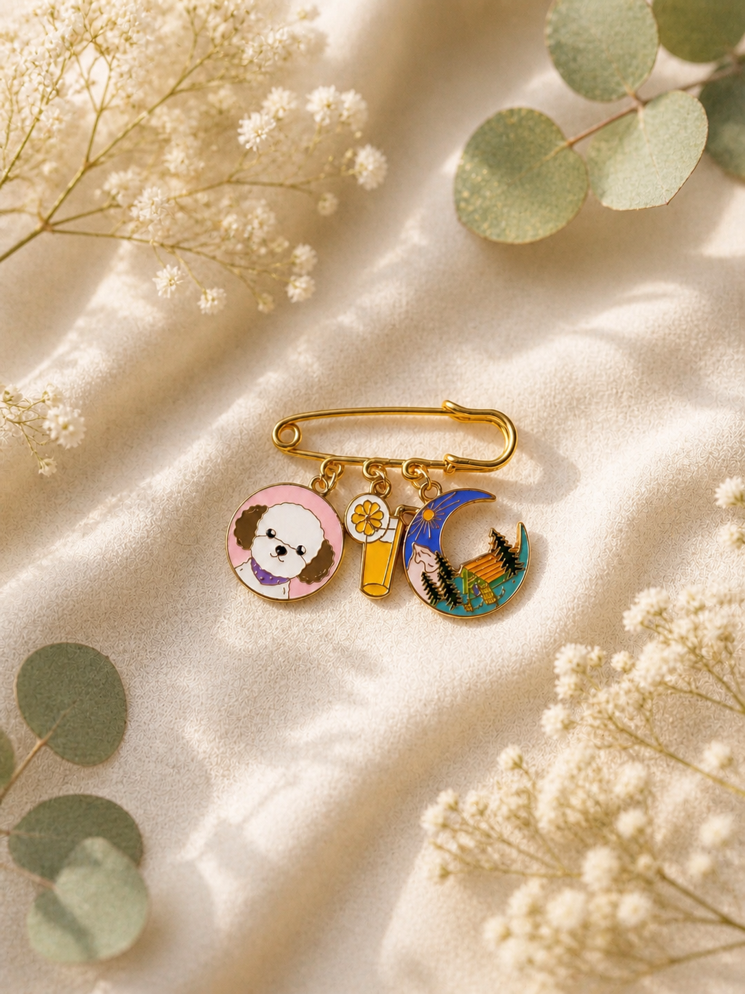 DREAMSCAPE CHARM BROOCH