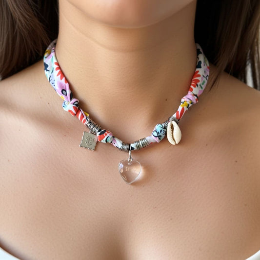 LOVE HEART CHARM NECKLACE