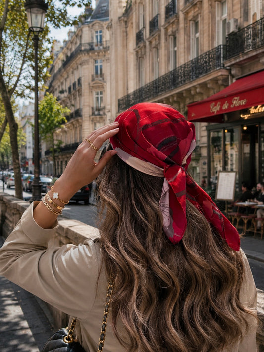 SCARLET SUNSET BANDANA