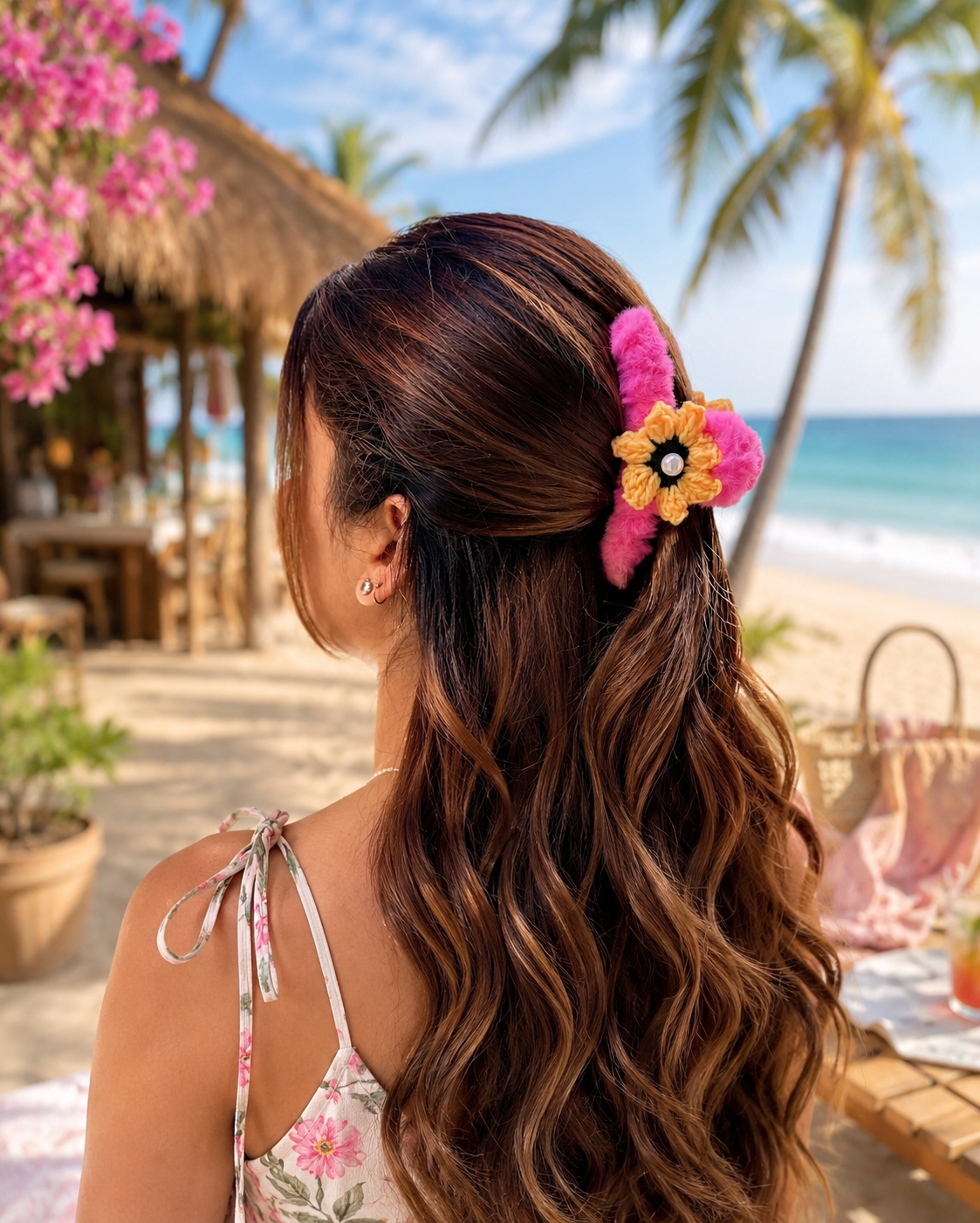 PEONY HAIR CLAW
