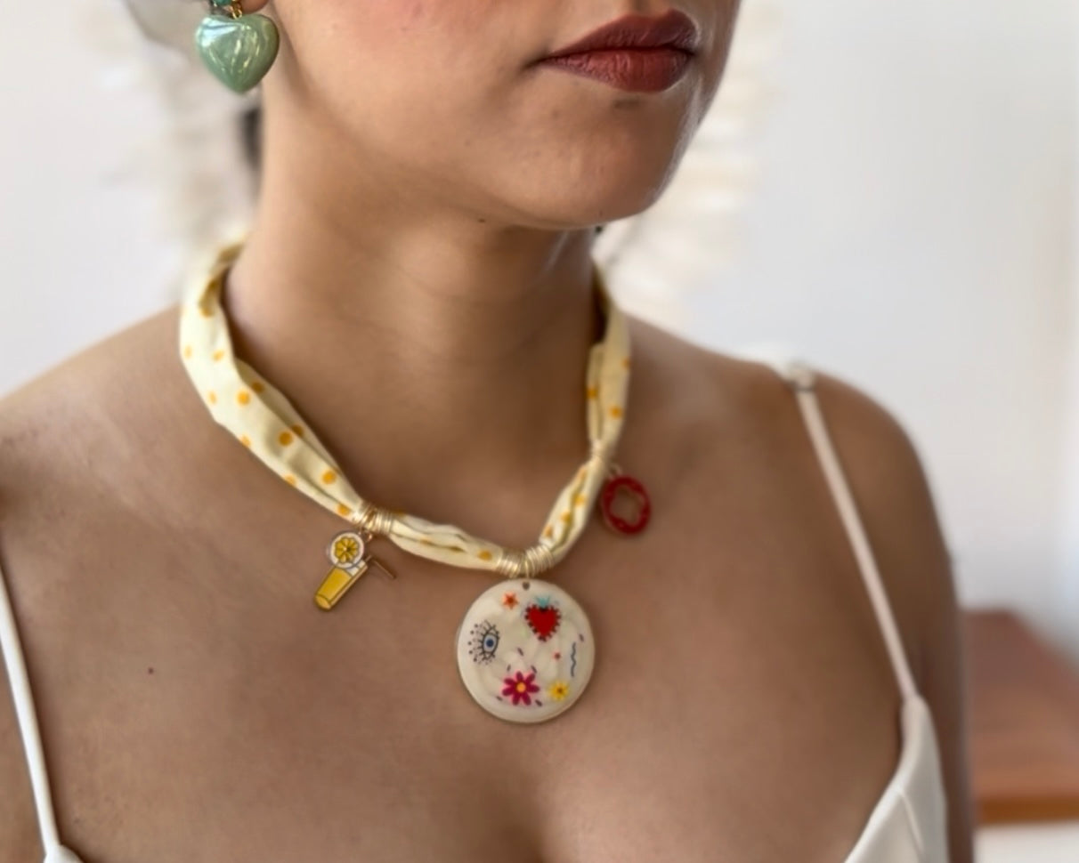 LEMONADE CHARM NECKLACE