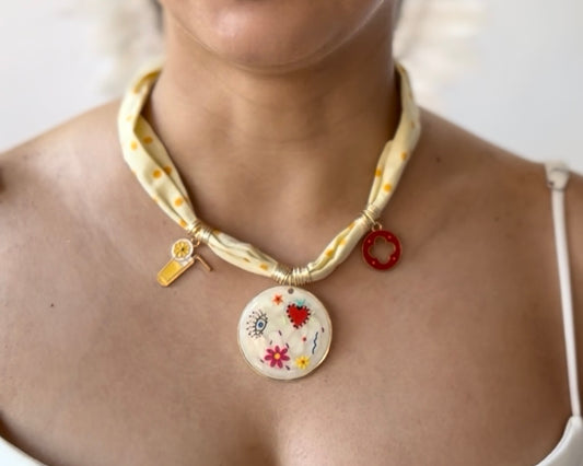 LEMONADE CHARM NECKLACE