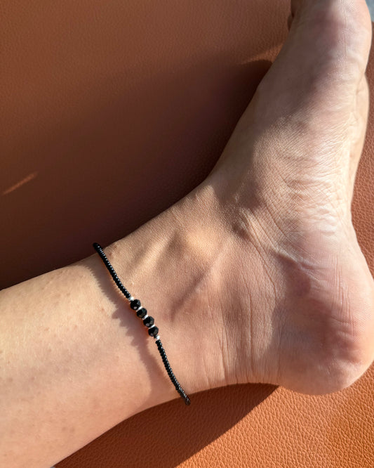 MINIMAL SILVER ANKLET