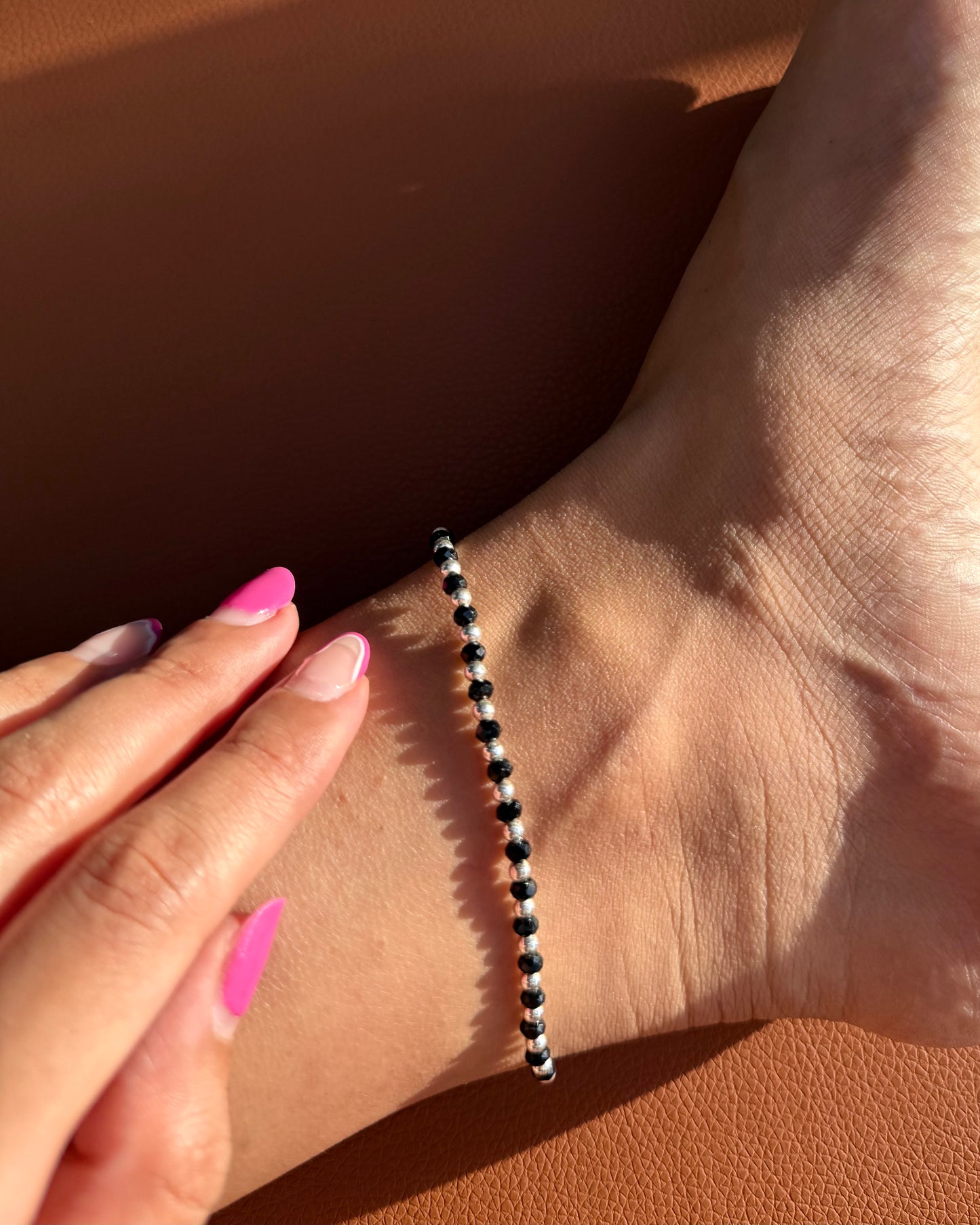 MOONLIGHT SILVER ANKLET