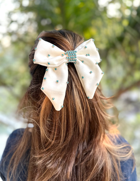 JASMINE BEJEWELLED BOW