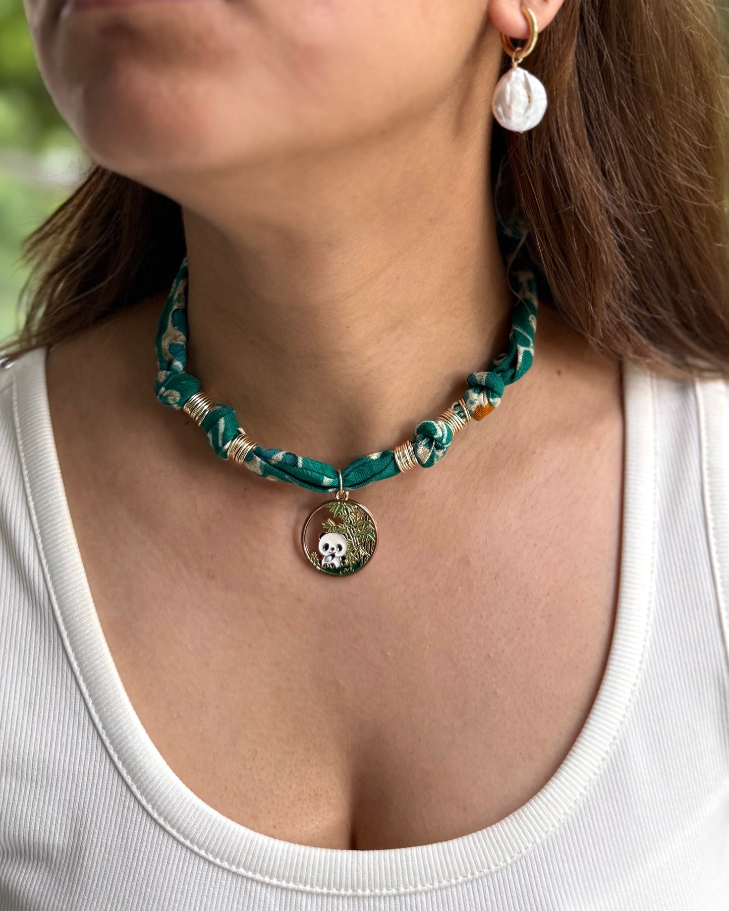 PANDA CHARM NECKLACE