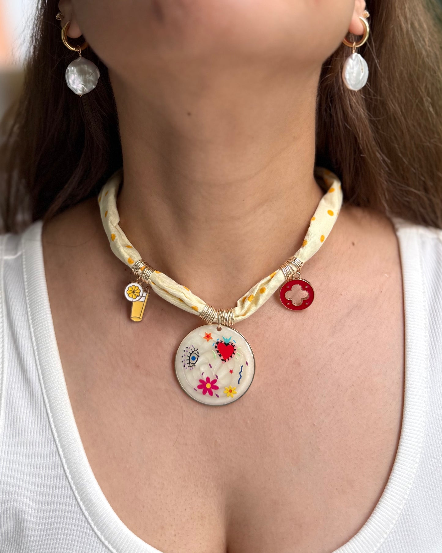 LEMONADE CHARM NECKLACE