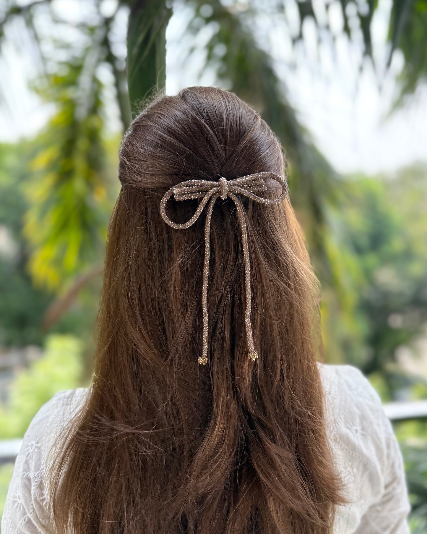 GLORY BEJEWELLED BOW