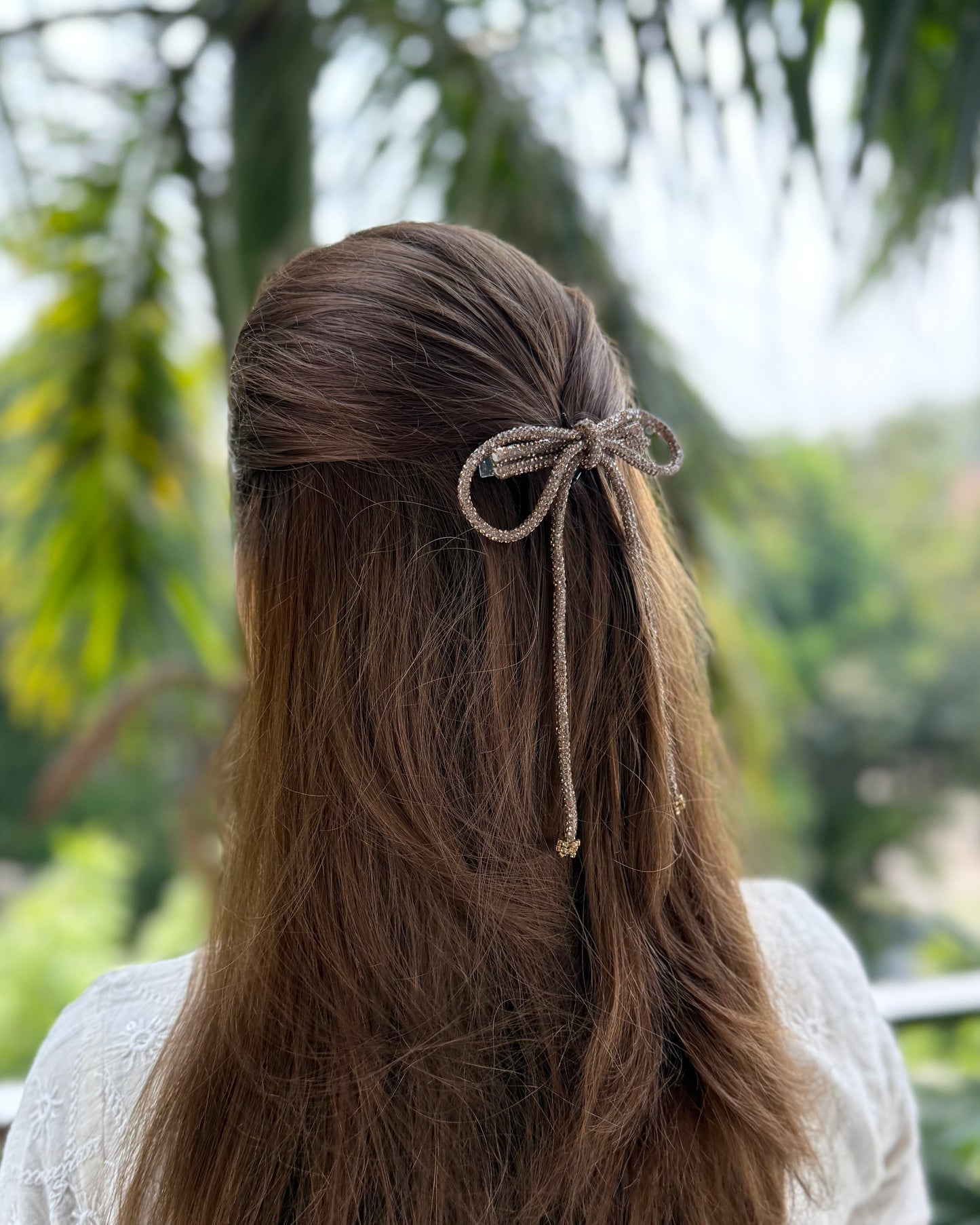 GLORY BEJEWELLED BOW