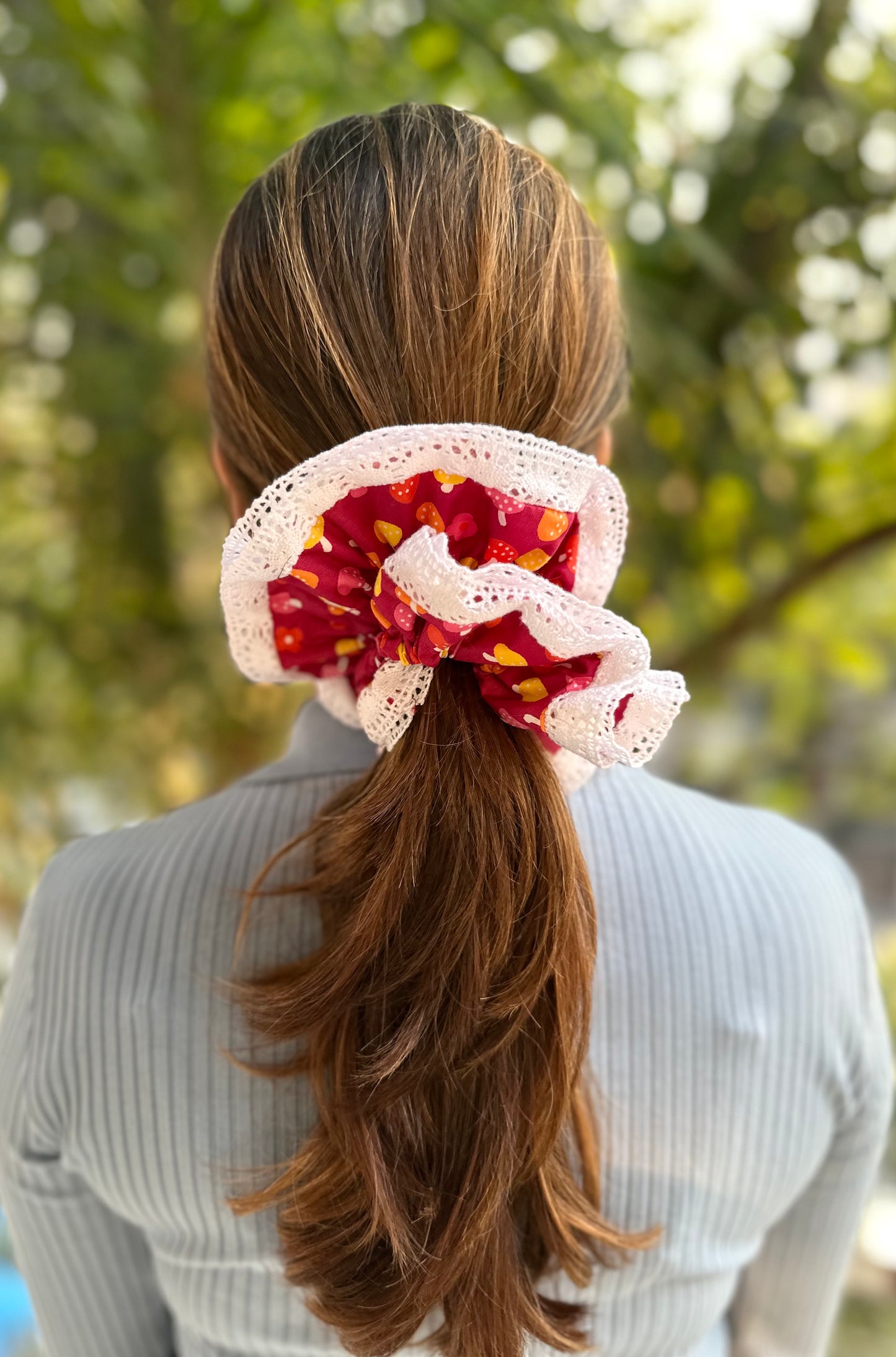 MUSHROOM GIANT SCRUNCHIE