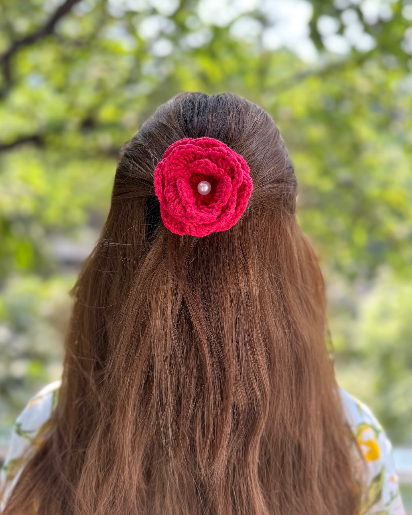 POPPY CROCHET BOW