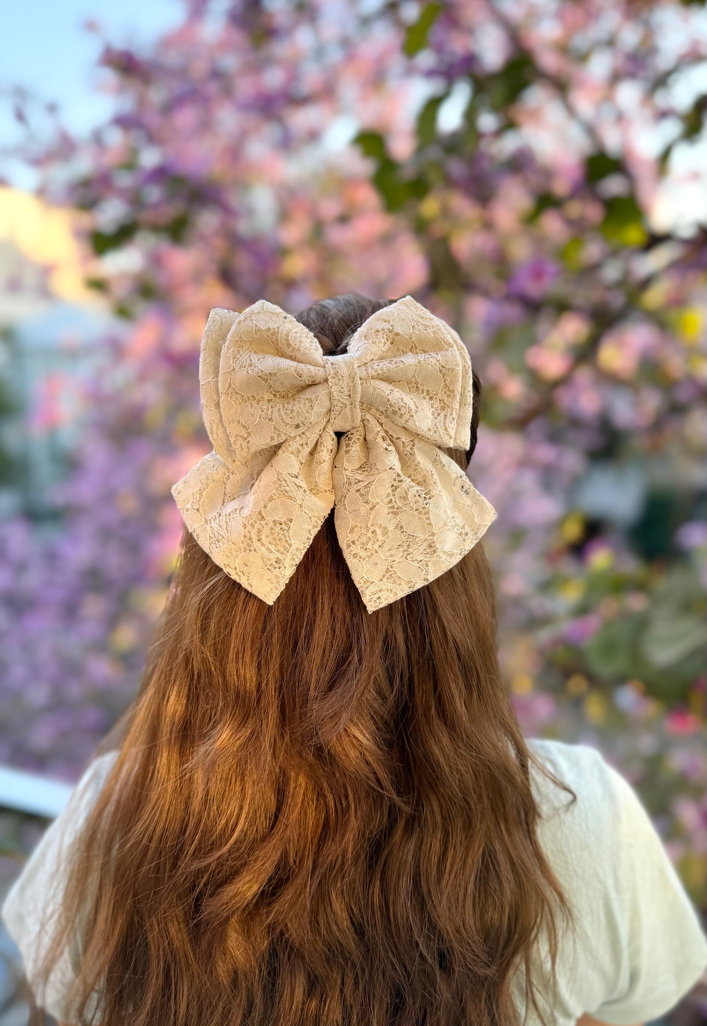 MAGNOLIA PIGTAIL BOW