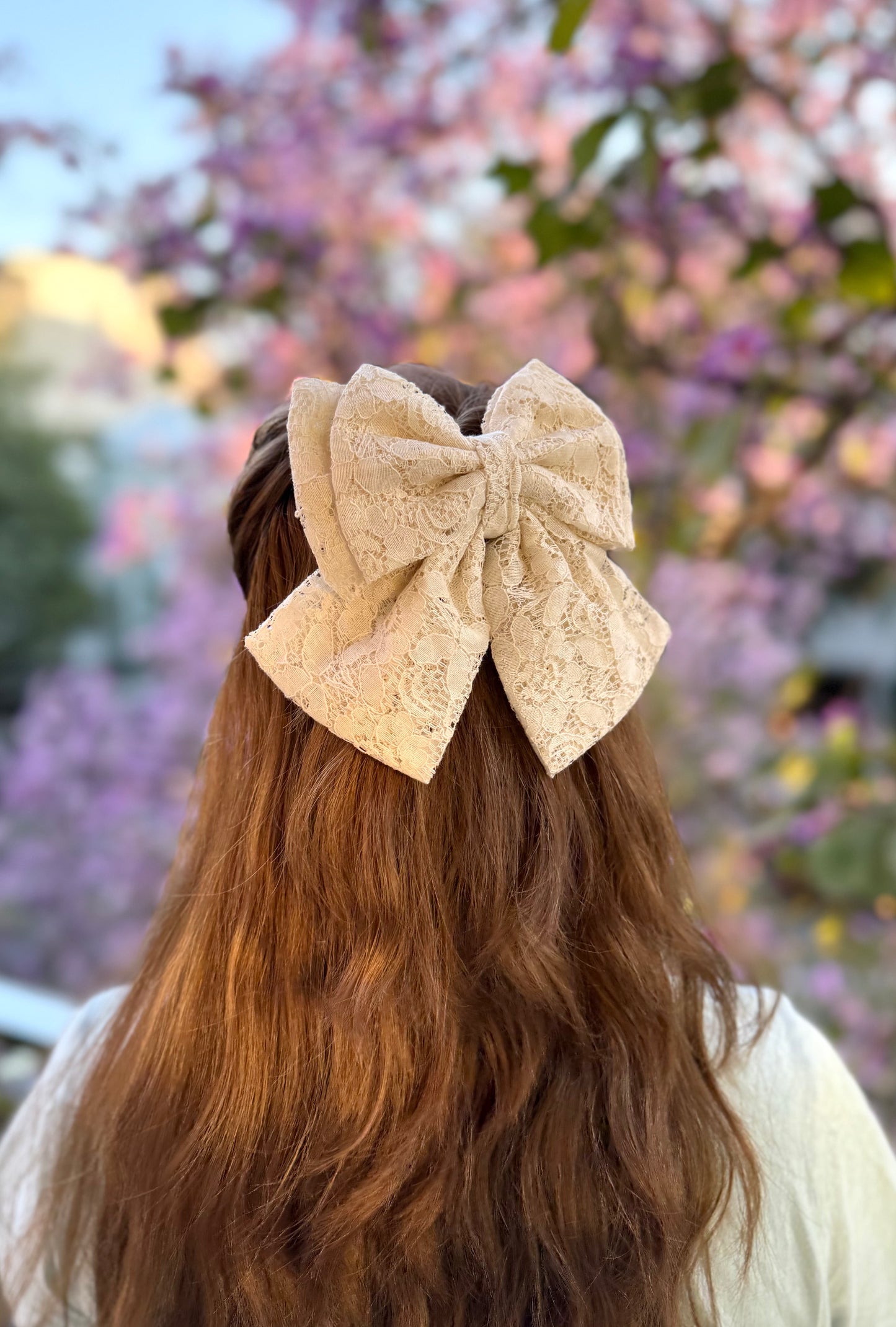 MAGNOLIA PIGTAIL BOW