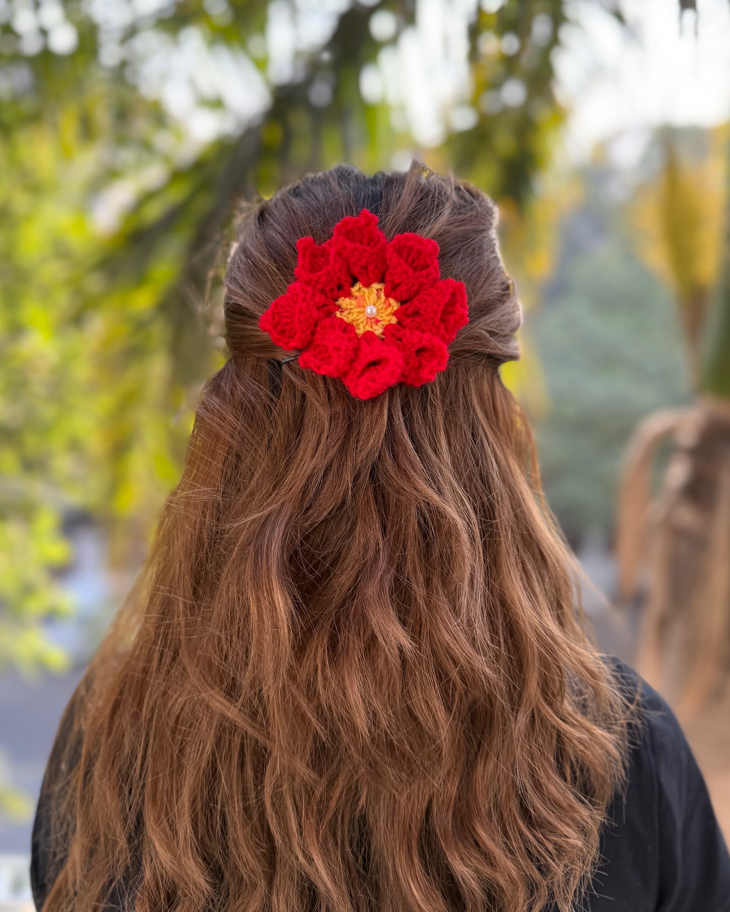 BEGONIA CROCHET BOW