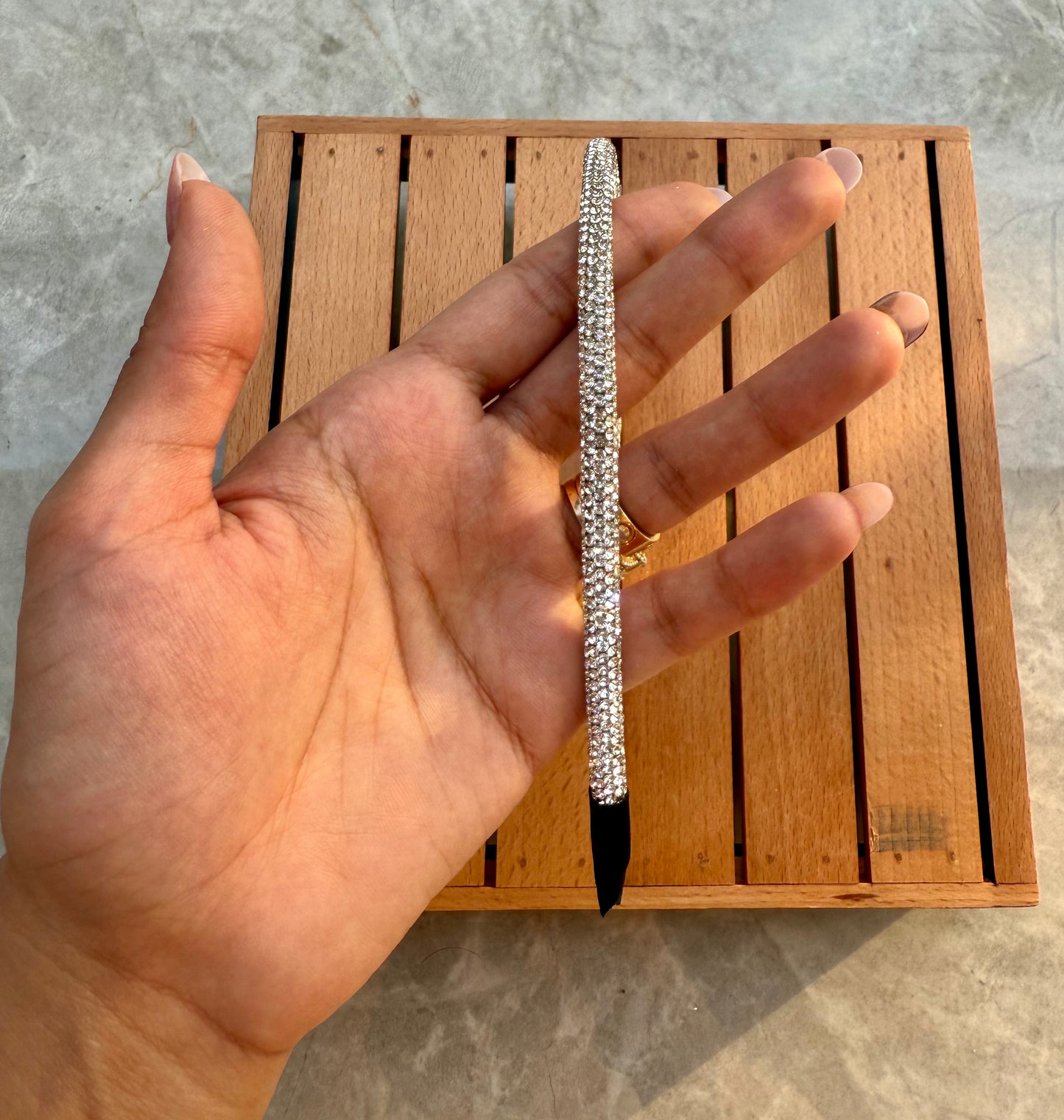 SILVER GLAM HEADBAND