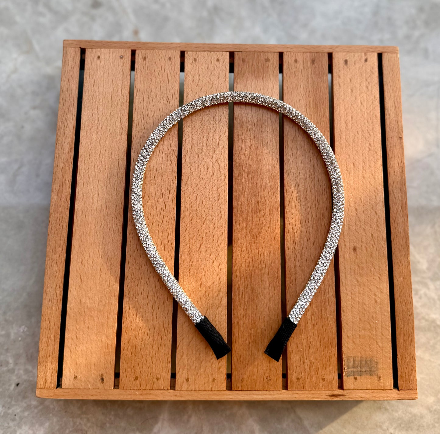 SILVER GLAM HEADBAND