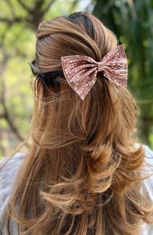 ROSE GOLD CLASSIC BOW