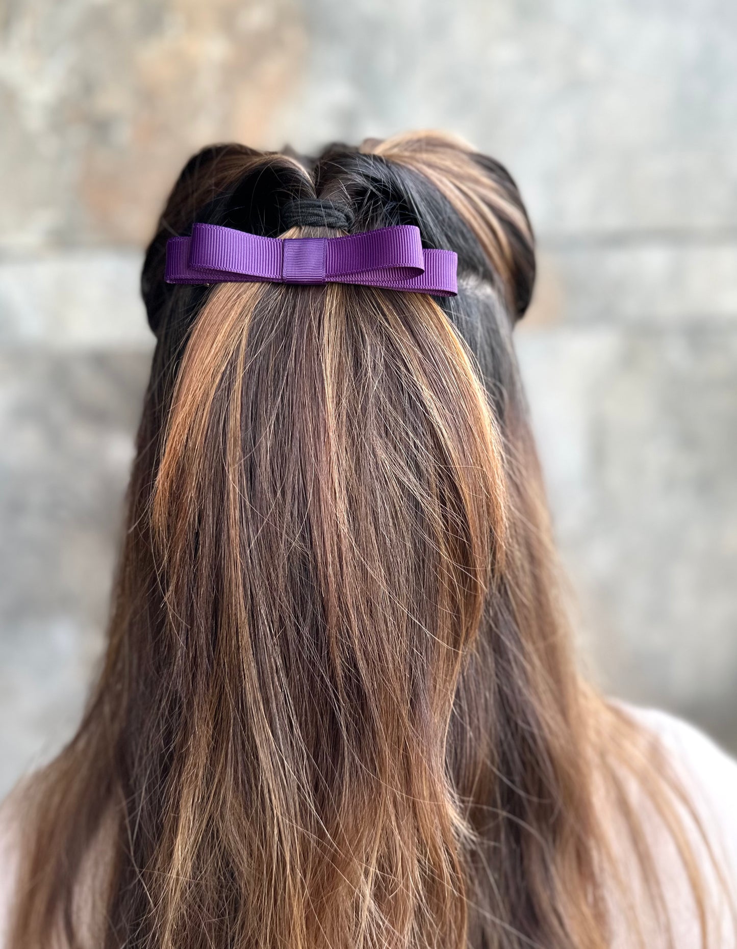 PURPLE CLASSIC BOW