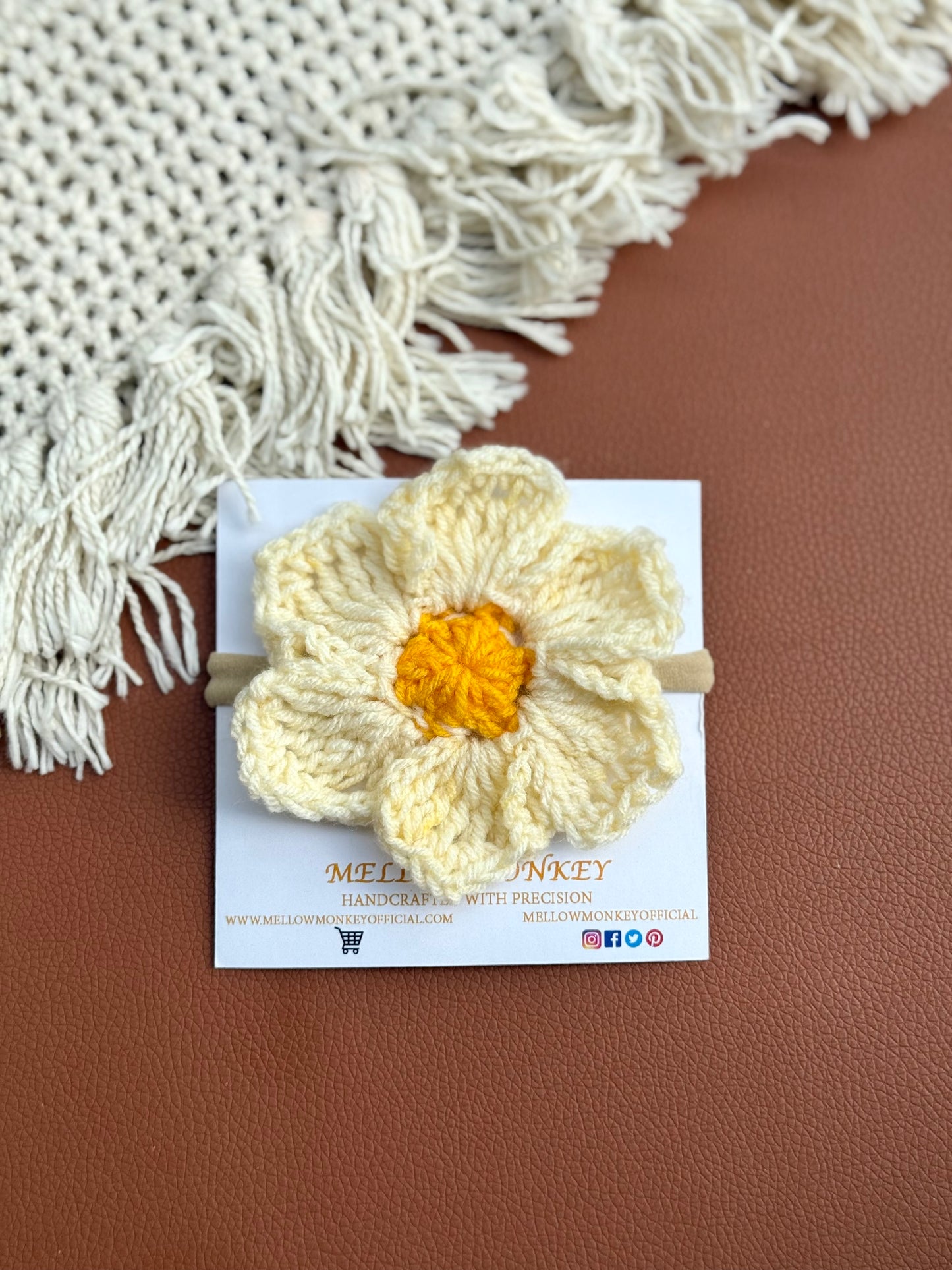 SUNFLOWER KIDS HEADBAND