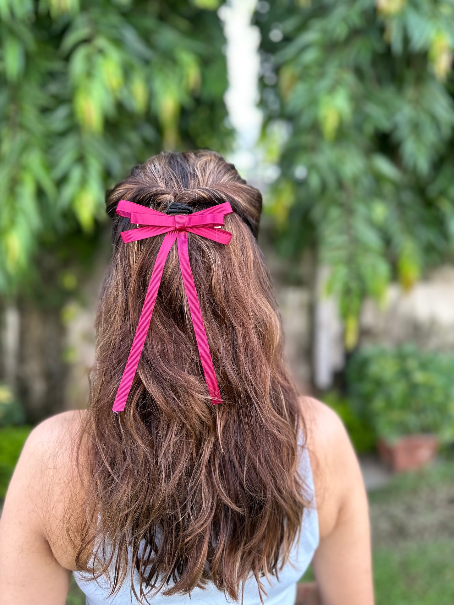 BERRIES PIGTAIL BOW
