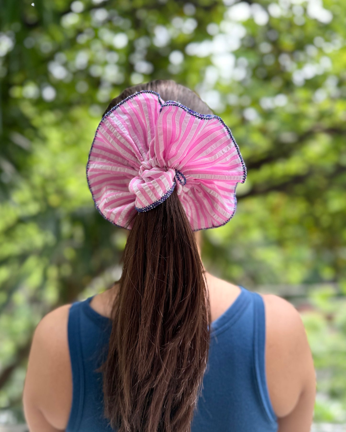 CHERRY BLOSSOM GIANT SCRUNCHIE