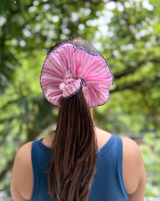 CHERRY BLOSSOM GIANT SCRUNCHIE