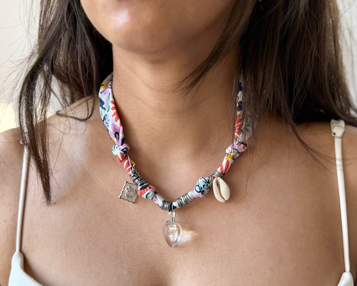 LOVE HEART CHARM NECKLACE