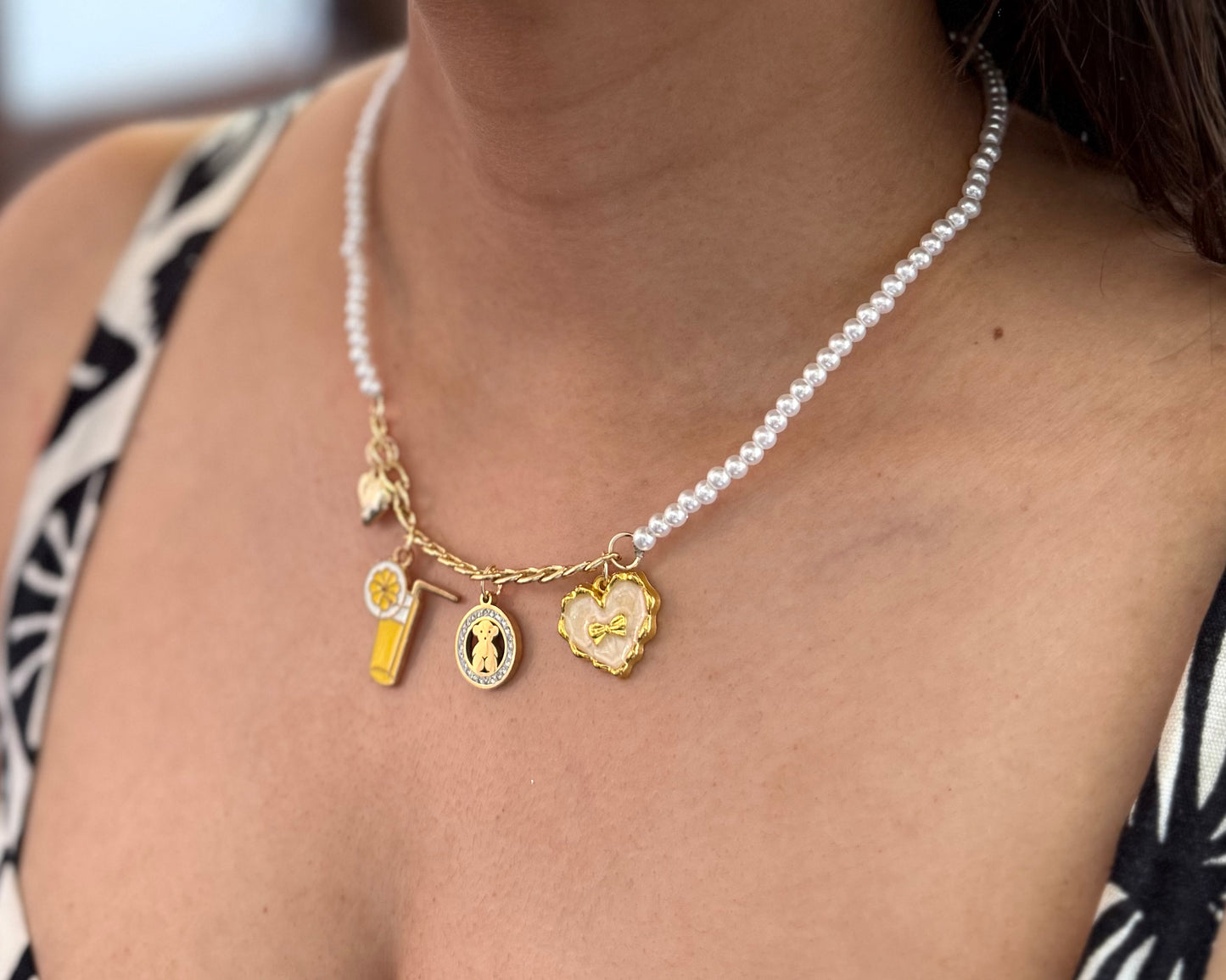 HEART CHARM NECKLACE