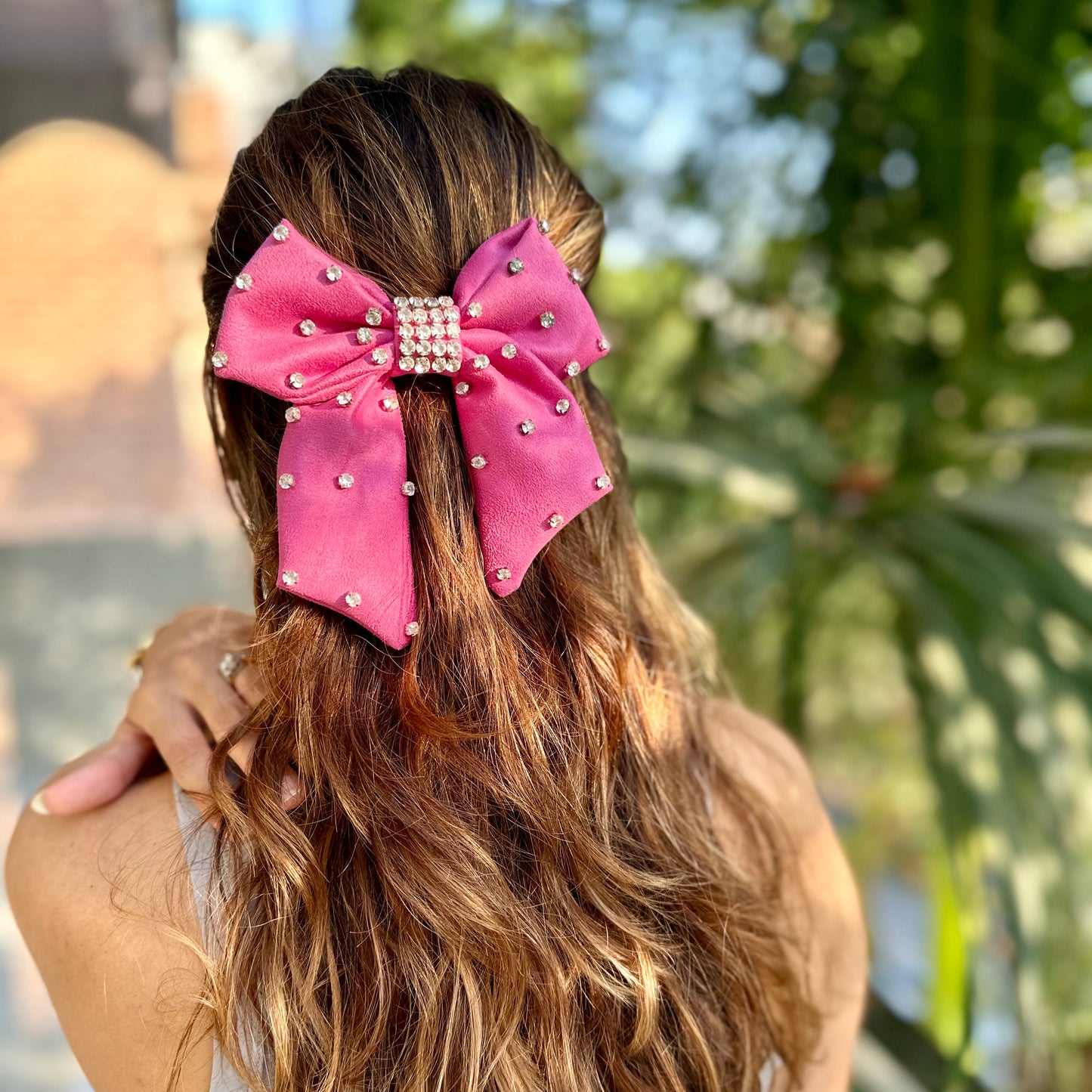 BLOOM BEJEWELLED BOW