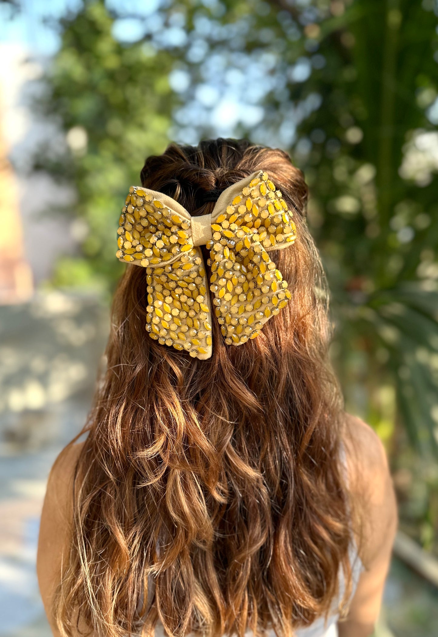 GLORY BEJEWELLED BOW