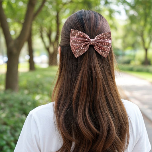 ROSE GOLD CLASSIC BOW