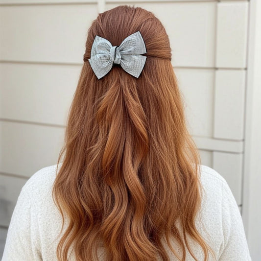 SHIMMER BEJEWELLED BOW