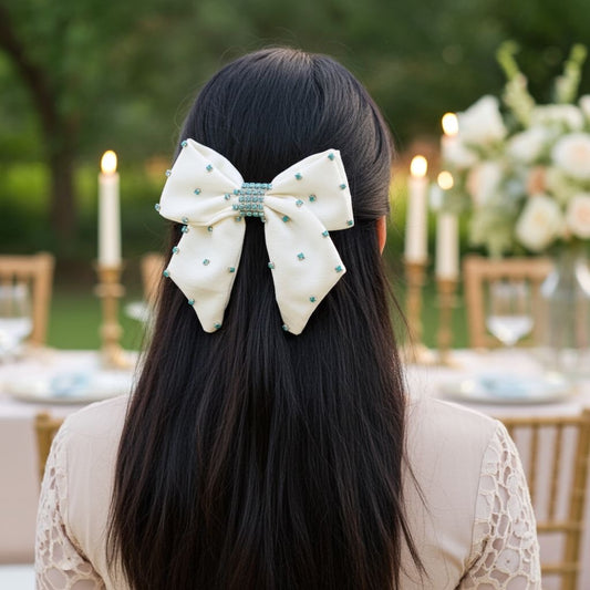 JASMINE BEJEWELLED BOW