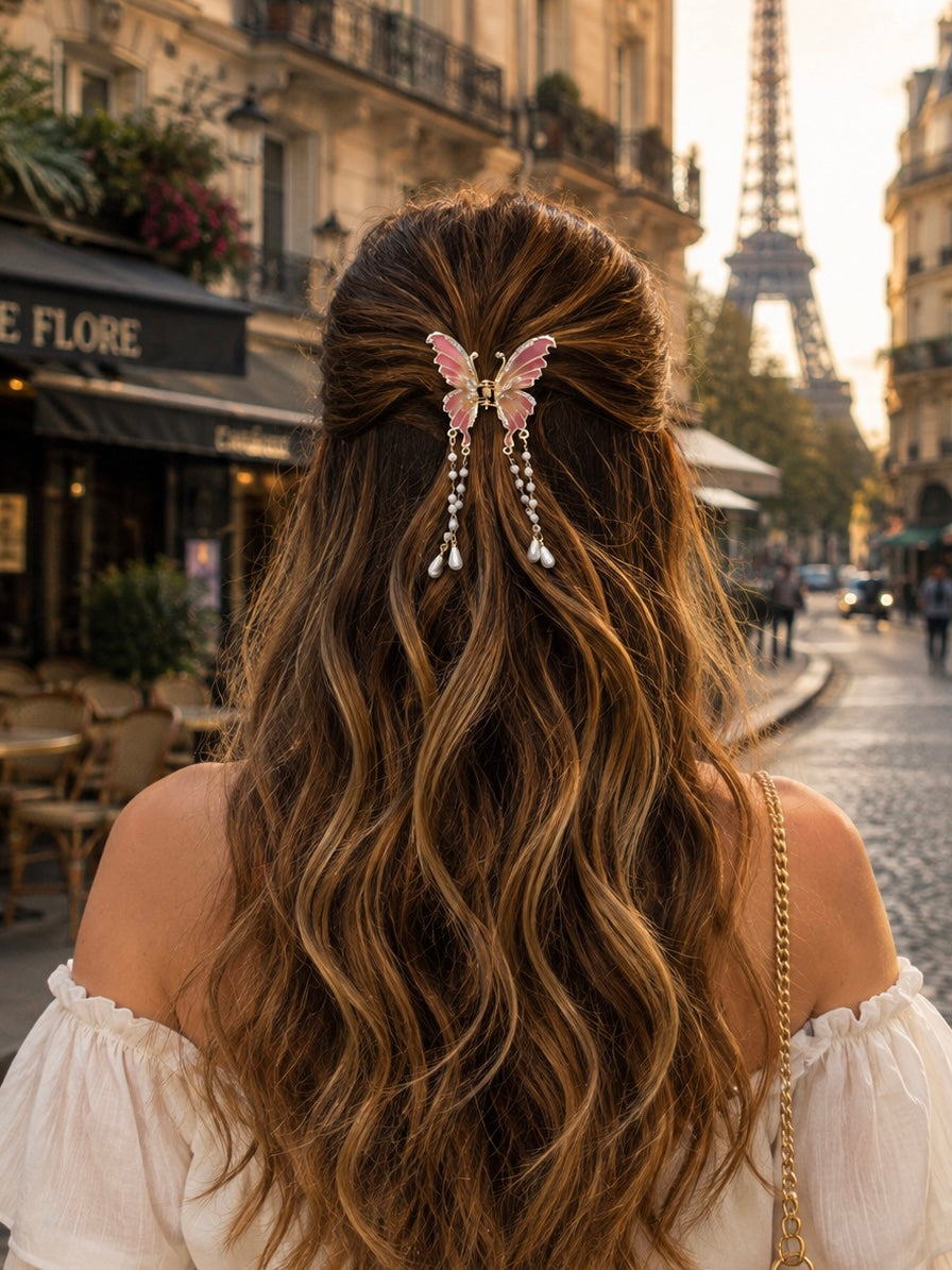 GOLDEN CHARM HAIR CLAAW