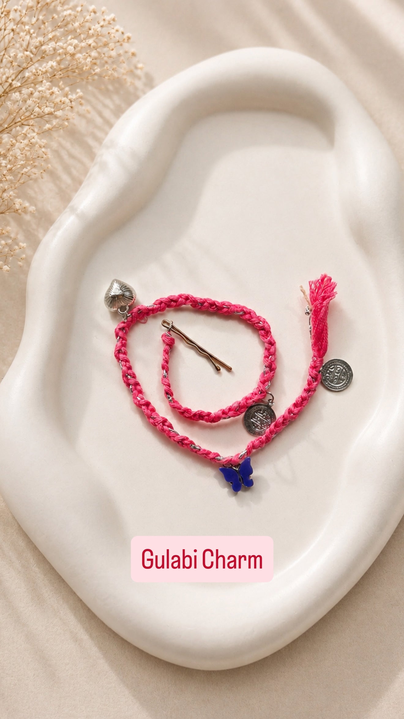 RUBY CHARM HAIR STRINGS