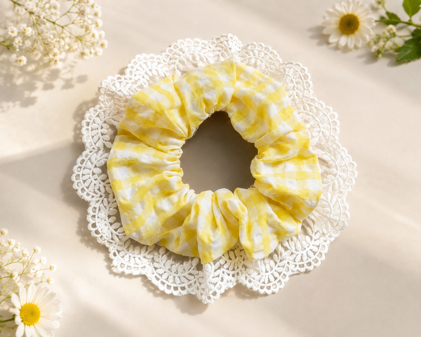 SUNLIT GOLD GIANT SCRUNCHIE