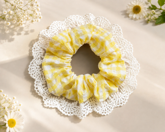 SUNLIT GOLD GIANT SCRUNCHIE