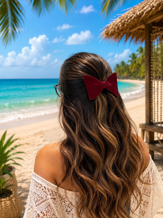 BORDEAUX BELLA CLASSIC BOW