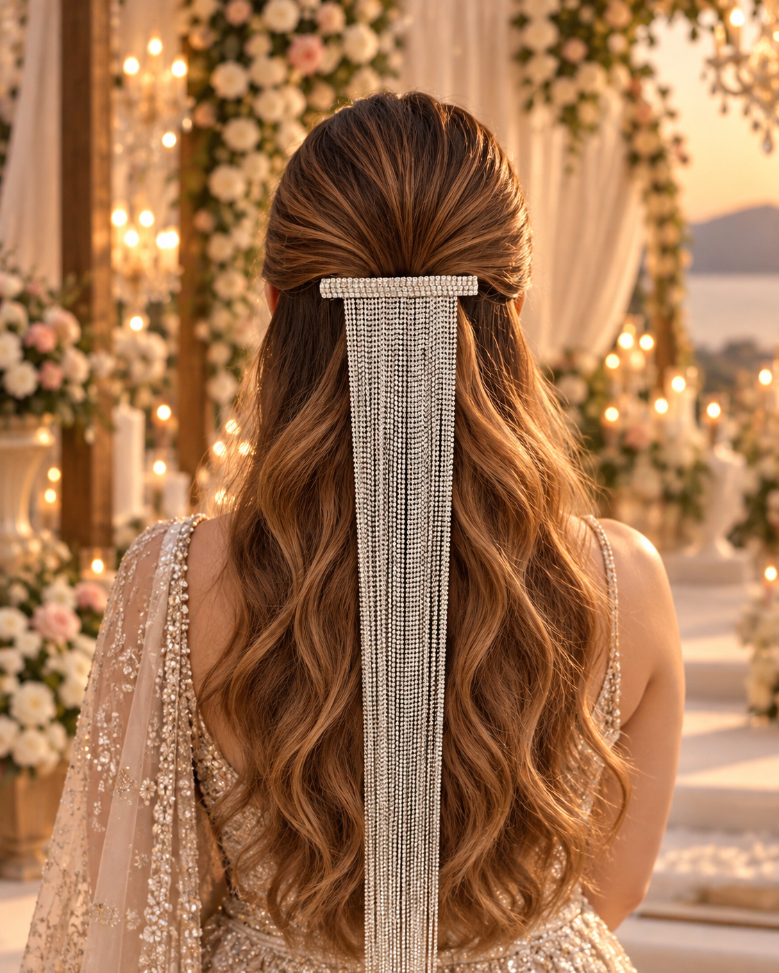 STARLIGHT RHINESTONE BEJEWELLED BOW