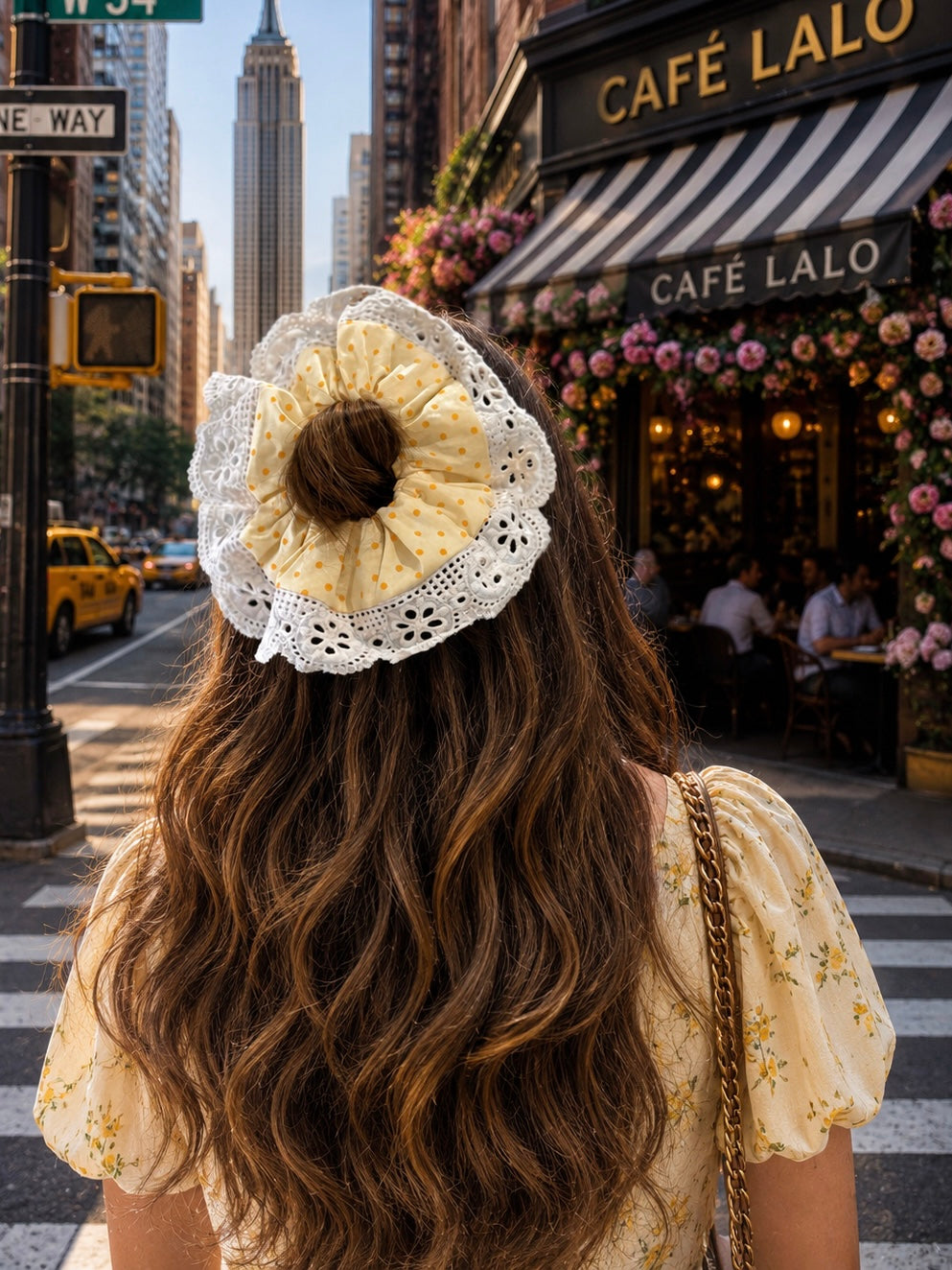 LEMON SORBET GIANT SCRUNCHIE