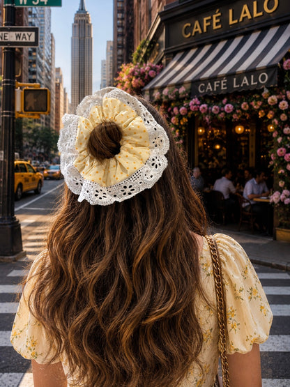 LEMON SORBET GIANT SCRUNCHIE