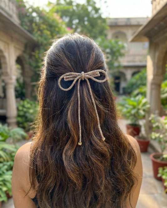 GLORY BEJEWELLED BOW