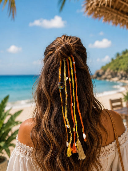 AMBER GLOW HAIRTIE