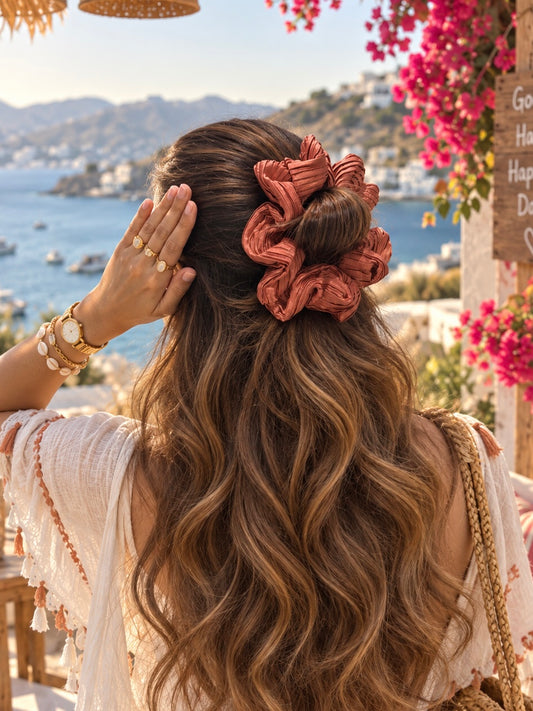 AUTUMN EMBER SCRUNCHIE