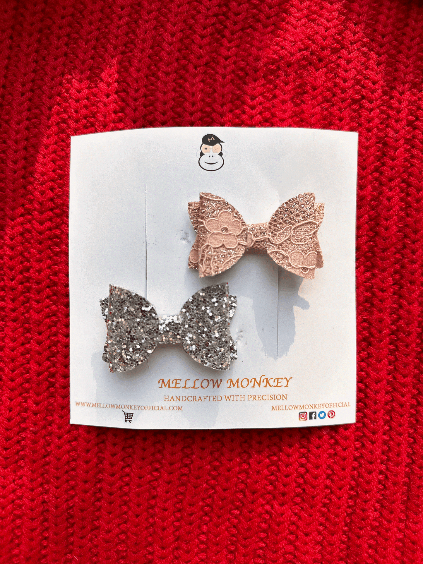 BEIGE HAIR CLIPS
